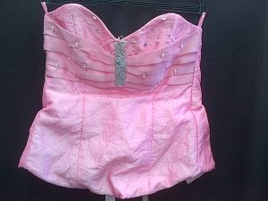 Adult Female Costumes to Hire - Pink Corset top